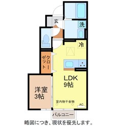 D-ROOM水落町の物件間取画像